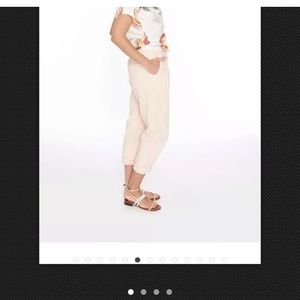 Clay Pink pleated pants from WRAY sz 0 cropped